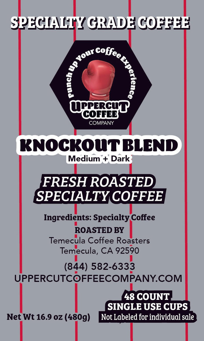 The Knockout Blend  Specialty Grade Single Use Coffee 48 Count