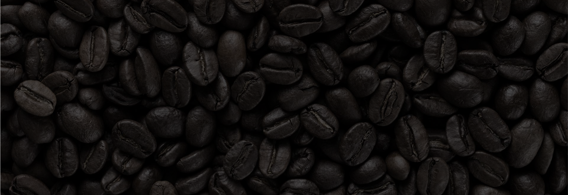 Close-up of dark coffee beans